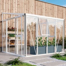 Vitavia Gewächshaus Helena Tomatenhaus Weiss Verschiedene Größen