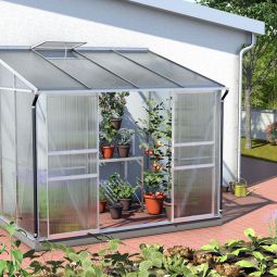 Vitavia Anlehngewächshaus Osiris Tomatenhaus Silber Verschiedene Varianten