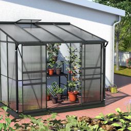 Vitavia Anlehngewächshaus Osiris Tomatenhaus Schwarz Verschiedene Varianten