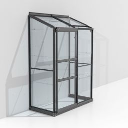 Vitavia Anlehngewächshaus Styx Tomatenhaus Schwarz Verschiedene Größen