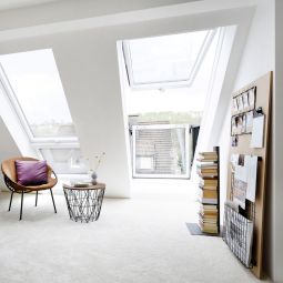 VELUX GDL Balkon Holz/Kiefer weiß lackiert ENERGIE PLUS Dachfenster 3-fach Niedrig-Energie-Verglasung