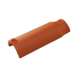 Erlus Firstabschlussziegel Nr. 2 naturrot Dachziegel passend zu Firstziegel Nr. 2