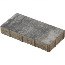 KANN Zierpflaster Keno Nero Bianco Pflasterstein  40x20x6cm, betonglatte Oberfläche