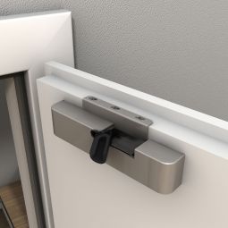 Kilsgaard Schließsystem Kinetix Kit-Holz EV1 Türschließer Nachrüstbarer Türschließer für Holz-Innentüren, mit integrierter Dämpfung und automatischem Schließmechanismus
