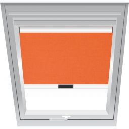 Roto Sichtschutzrollo Orange 2-R27 lichtdurchlässig, Bedienung manuell, für verschiedene Fenstergrößen konfigurierbar