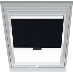 Roto Sichtschutzrollo Schwarz 2-R32 lichtdurchlässig, Bedienung manuell, für verschiedene Fenstergrößen konfigurierbar