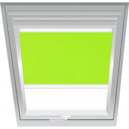 Roto Verdunklungsrollo Apfelgrün 2-V25 lichtundurchlässig, Bedienung manuell oder elektrisch, für verschiedene Fenstergrößen konfigurierbar