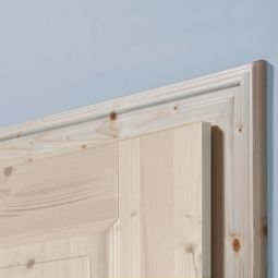 Kilsgaard Profilzarge Massivholz Kiefer lackiert Türrahmen passend für alle lackierten Kilsgaard Innentüren Modell 02 aus Kiefernholz