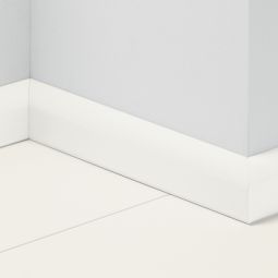 Parador Sockelleiste Uni Weiß glänzend D003 Fußleisten 2200 mm, verschiedene Formen