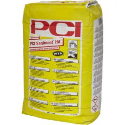 PCI Saniment HA Spritzbewurf Grau 25kg Sack, für wenig saugende, glatte Untergründe