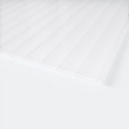 Plexiglas Resist Stegplatten 16 mm weiss Dauerhaft UV-stabil, widerstandsfähig und witterungsbeständig, extrudiert, schlagzäh