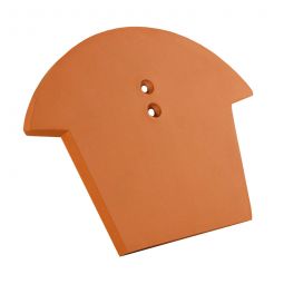 CREATON Firstendscheibe keramsich PP schwarz FINESSE glasiert Vollkeramisch, für eine formschöne Gestaltung