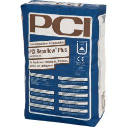 PCI Repaflow plus Zementgebundener Vergussbeton grau Beton Zement 25kg Sack, 1 komponentig und schwundkompensiert
