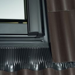 Roto Eindeckrahmen EDR Rx WEL ohne Wärmedämmung für Wellplatten mit 5/6 Profil und 8er Profil
