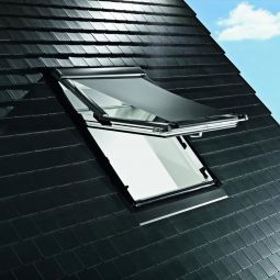 Rollo Verdunkelung THERMO für Roto Dachfenster WDF 410-419 silber-grau 