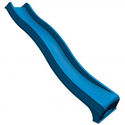 WINNETOO Wellenrutsche Blau Kunststoff geeignet für Kinder von 3 bis 14 Jahren, Belastung max. 50 kg