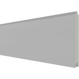 TraumGarten Sichtschutzzaun SYSTEM ALU PLUS Einzelprofil Silber Breite: 178 cm oder 238 cm