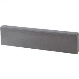 KANN Vios-Randstein 8x25x100 cm grau Flachbordstein aus Beton, feingestrahlte Ober- und Seitenfläche
