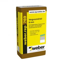 weber Kellerabdichtung weber.rep 769 Vergussmörtel 8 mm 25 kg Sack