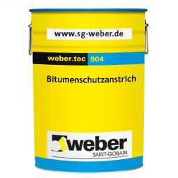 weber Kellerabdichtung weber.tec 904 Bitumenschutzanstrich verschiedene Größen