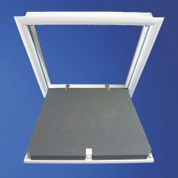 Wellhöfer DeckenTüre + 3D inkl. geprüftem Deckenanschluss-System und Wärmeschutz 3D, Maßanfertigung wählbar