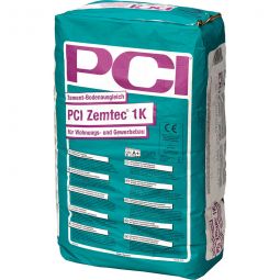 PCI Zemtec 1K Zement-Bodenausgleich Grau 25kg Sack, für Wohnungs und Gewerbebau