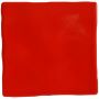 Wellker Wandfliese Soft Rot glasiert glänzend Rundkante 16,2x16,2 cm Stärke 0,7 mm
