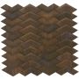 Metallmosaik Kupfer T07 (Wave) 29,5x30 cm Mosaikfliesen