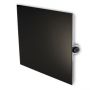Jollytherm Infrarotheizung mit ESG Glas für Wand und Decke schwarz 400 W / 1200 W