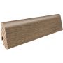 HARO Stecksockelleiste DISANO Eiche Victoria samtbraun Nässeschutz Fußleisten