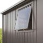 Biohort Fenster Gerätehaus Europa quarzgrau-metallic