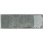 Wellker Wandfliese Alma Grau glasiert glänzend Rundkante Stärke 9 mm
