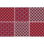 Windhager Fliesenaufkleber Obolus rot 15x15 cm Fliesenfolie