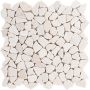 Natursteinmosaik Polymosaik Poly Biancone Mini 28x28 cm Mosaikfliesen