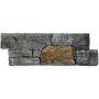 Wandverblender Naturstein auf Zement Val Gardena Format Z 60x20 cm Riemchen