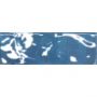 Wellker Wandfliese Loft Türkis glasiert glänzend Rundkante 10x30 cm Stärke 9 mm