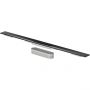 ACO ShowerDrain S+ Duschrinnen Abdeckung Stripes Edelstahl schwarz