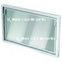 ACO Nebenraumfenster Kippfenster Einfachglas ESG Wärmeschutzverglasung, integrierte Mehrkammerhohlprofile für eine hohe Dämmkraft, große Glasfläche für maximalen Lichteinfall