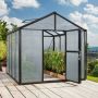 Vitavia Gewächshaus Zeus Tomatenhaus Schwarz