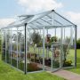 Vitavia Gewächshaus Zeus Tomatenhaus Silber Kombiverglasung