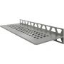 Schlüter-SHELF-W-S1 EB SQUARE Edelstahl gebürstet