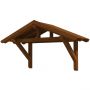 Skan Holz Vordach Stralsund Dach Nussbaum