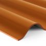 Swisspearl Sinus-Wellplatte 177/51 P5 Faserzement vorperforiert ziegelrot