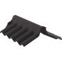Swisspearl Wellfirst 2-teilig 177/51 P5 Faserzement anthrazit