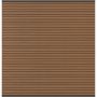 TraumGarten Sichtschutzzaun SYSTEM NEO PLATINUM Zaunset teak-braun