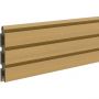 TraumGarten Sichtschutzzaun SYSTEM NEO PLATINUM Einzelprofil lärche