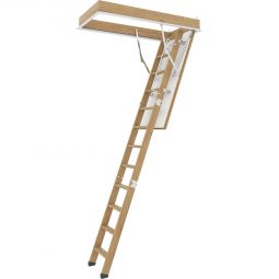 Roto Bodentreppe StartStep inkl. Lukenkasten, -deckel, Abdeckleiste und Handlauf Gute Wärmedämmung, geprüfte Luftdichtheit und stabile Holzleiter