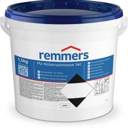 Remmers PU-Holzersatzmasse Set Lösemittelfreies Rekonstruktionsset für Hölzer im Innen- und Außenbreich