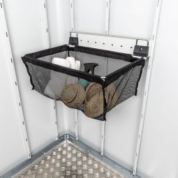 Biohort Einhängesack mit Wandschiene Gerätehaus Neo Ideal zum Aufbewahren von Kleinteilen, inklusive Wandschiene zum Einhängen in die Wand