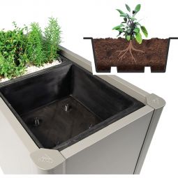 Biohort Pflanzeinsatz für Pflanzbeet Belvedere der Pflanzeinsatz dient zur einfacheren Bepflanzung, 1, 2, 3 oder 4 Stück zur Auswahl